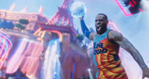 Space Jam Lebron Power Dunk Wallpaper