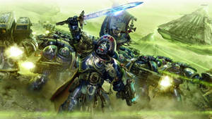 Space Marine Ultramarines Warhammer 40k Wallpaper