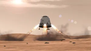 Spacex Red Dragon 3d Wallpaper