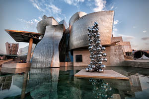 Spain Bilbao Guggenheim Museum Wallpaper