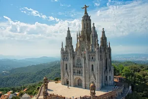 Spain Temple Del Sagrat Cor Wallpaper