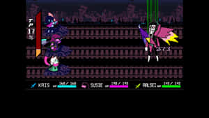 Spamton, The Mysterious Salesman In Dark World Wallpaper