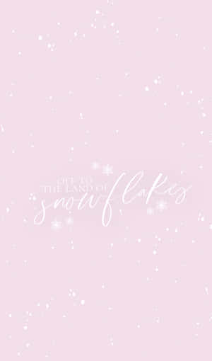 Sparkle In Pink At Christmas Time Wallpaper