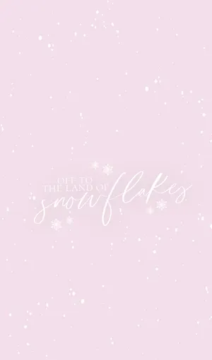 Sparkle In Pink At Christmas Time Wallpaper