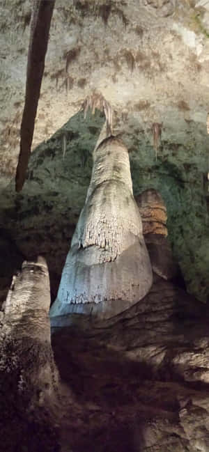 Spectacular View Of Carlsbad Caverns National Park Wallpaper