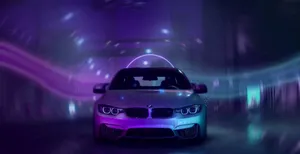 Speeding Sports Carin Tunnel Wallpaper