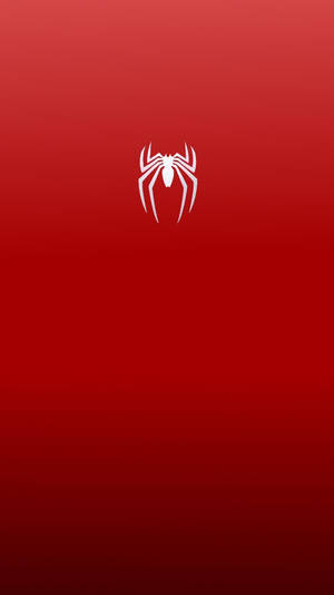 Spider-man Logo Simple Iphone Wallpaper