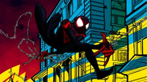 Spider Man On The Computer Wallpaper