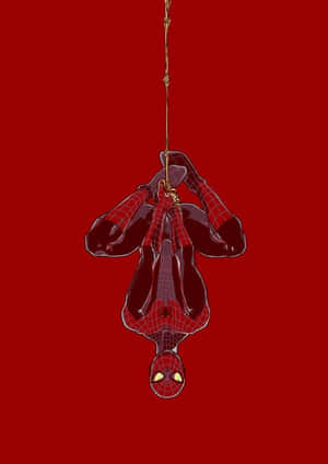 Spider-man Phone Red Aesthetic Wallpaper