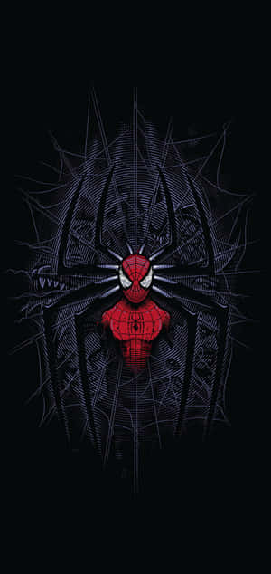 Spiderman Web Artwork Samsung Note20 Wallpaper Wallpaper