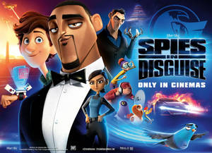 Spies In Disguise Only In Cinemas Wallpaper