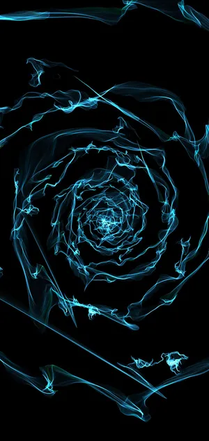 Spiral Abstract Galaxy S10 Wallpaper