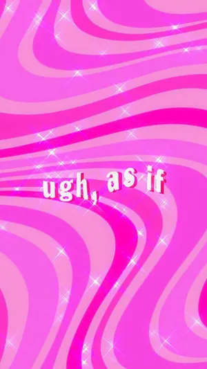 Spirals In Pink Y2k Wallpaper