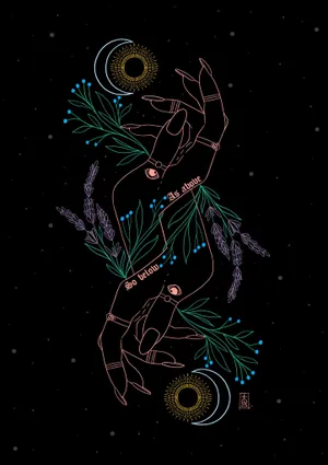 Spiritual Aesthetic: As Above, So Below Wallpaper