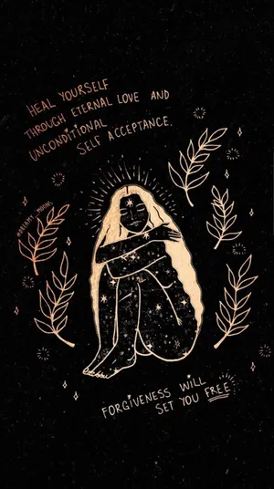 Spiritual Self-heal Quote Wallpaper