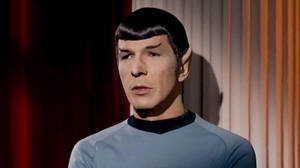 Spock Box Haircut Curvy Eyebrows Wallpaper