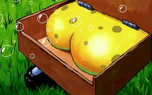 Spongebob Butts Wallpaper