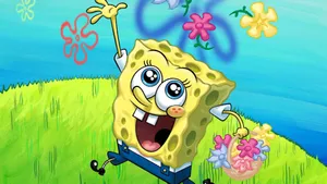 Spongebob Is Always Smiling! Wallpaper
