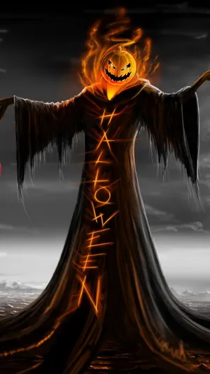 Spooky Halloween Themed Iphone Wallpaper Wallpaper