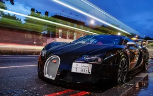 Sporty And Elegant - The Bugatti Car Wallpaper