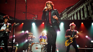 Spot Light Rolling Stones Wallpaper