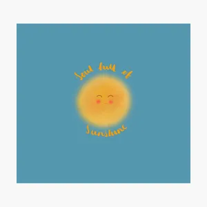 Spread Sunshine & Joy With Cute Sunshine! Wallpaper
