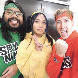 Spy Ninja Melvin, Regina, And Chad Wallpaper