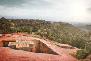 St. George Church's Viewed On Its Right Side Wallpaper