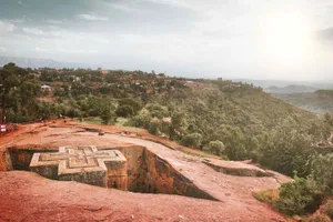 St. George Church's Viewed On Its Right Side Wallpaper
