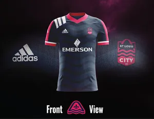 St. Louis City Sc Jersey Adidas Front View Jersey Wallpaper