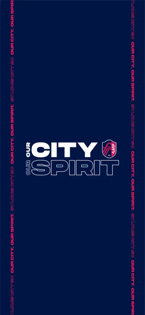 St. Louis City Sc Our City Our Spirit Dark Blue Wallpaper
