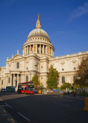 St. Paul's Cathedral Outdoor Afternoon View Wallpaper