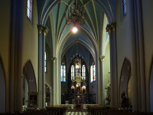 St. Vincent De Paul Church In Krakow Poland Wallpaper