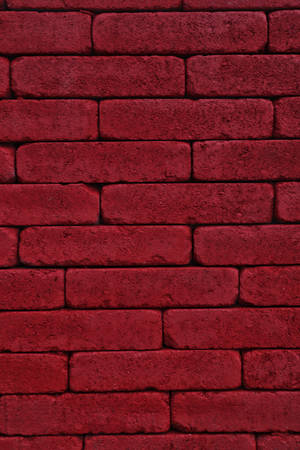 Stacked Red Bricks Wallpaper