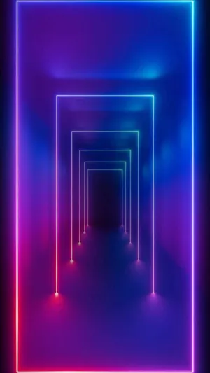 Stand Out With Blue Led Wallpaper