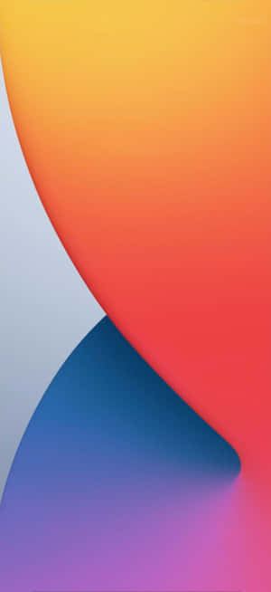 Standard Colorful Abstract Ios 14 Wallpaper