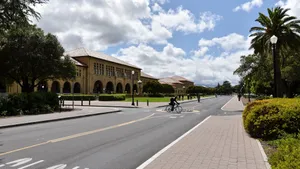 Stanford University Sidewalk Wallpaper