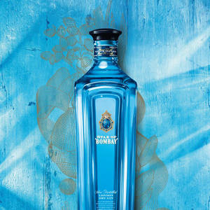 Star Of Bombay In Blue Wallpaper