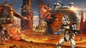 Star Wars Clone Wars - Screenshot Thumbnail Wallpaper