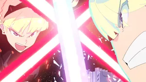 Star Wars Visions Anime Duel Wallpaper