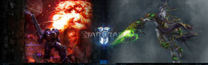 Starcraft 2 Main Characters Wallpaper