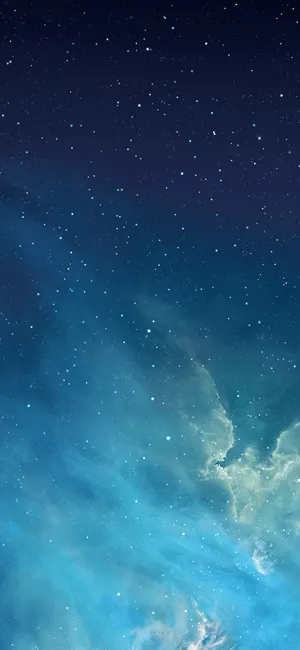 Starry Blue Sky Iphone Classic Wallpaper