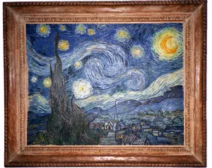 Starry Night At Van Gogh Museum Wallpaper
