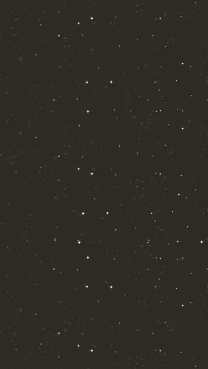 Starry Sky Minimalist Black Phone Wallpaper