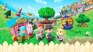 Start Your Island Getaway In The World Of Animal Crossing Wallpaper