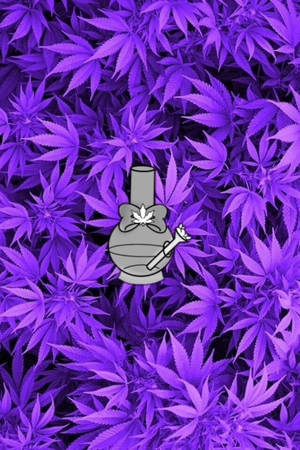 Stay Connected From Anywhere With The Stoner Phone Wallpaper