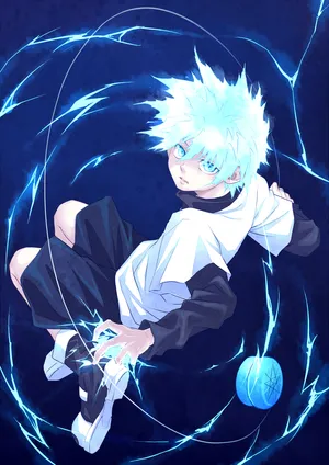 Stay Connected With The All-new Killua Phone. Wallpaper