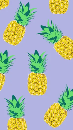 Stay Different With The Pineapple Iphone Wallpaper