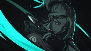 Stay Stealthy While You Rise Up In The Ranks With Jett In Valorant Wallpaper