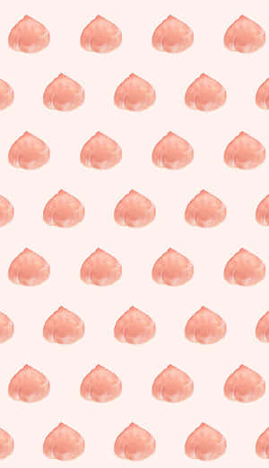 Stay Stylish And Stay Connected With The New Peach Iphone! Wallpaper